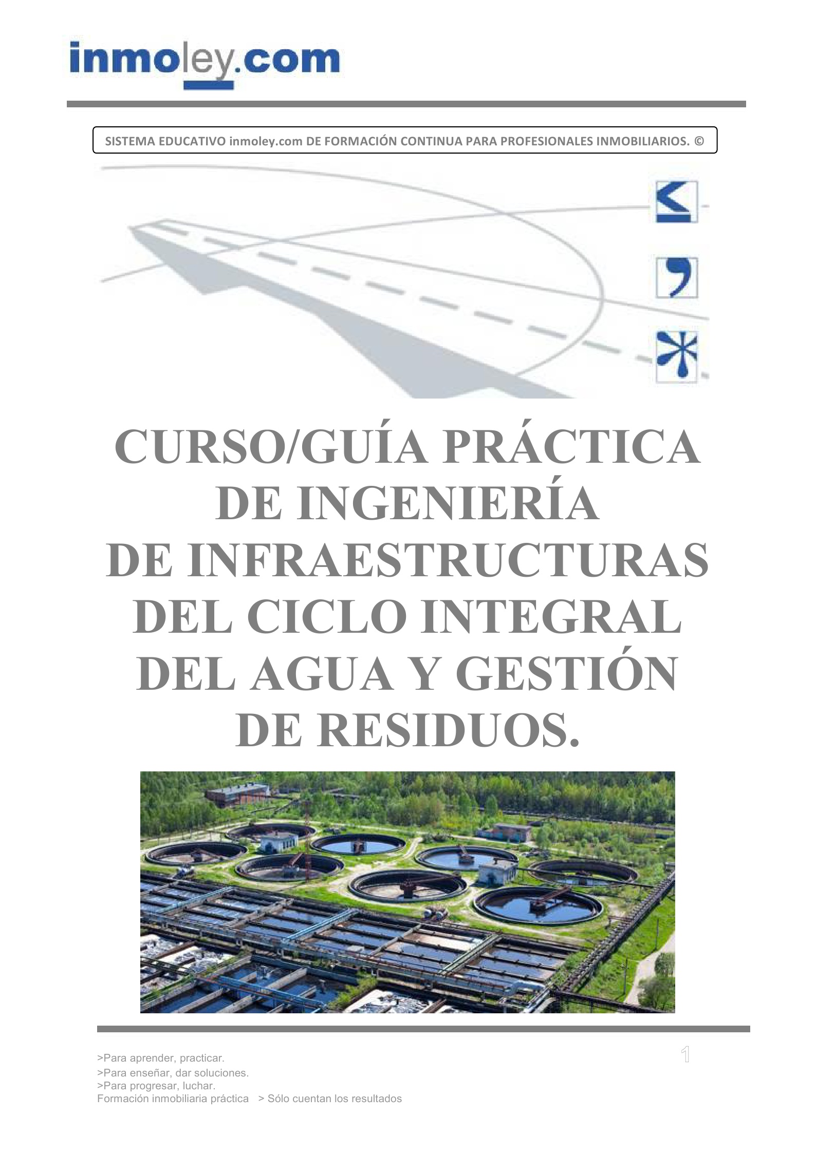 Ingenieria De Infraestructuras Del Ciclo Integral Del Agua Y